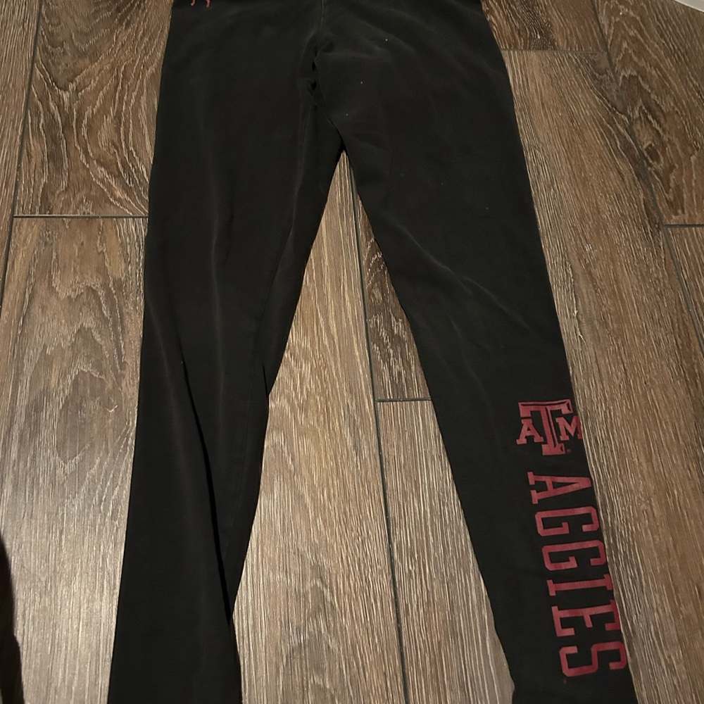 A&M Aggies PINK leggings